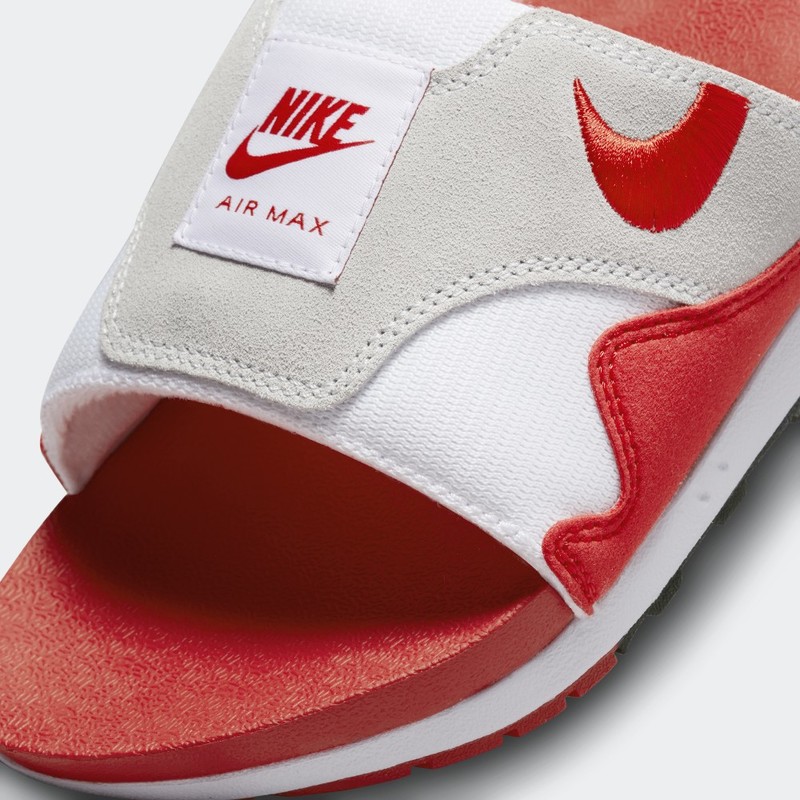Nike Air Max 1 Slide University Red | DH0295-103