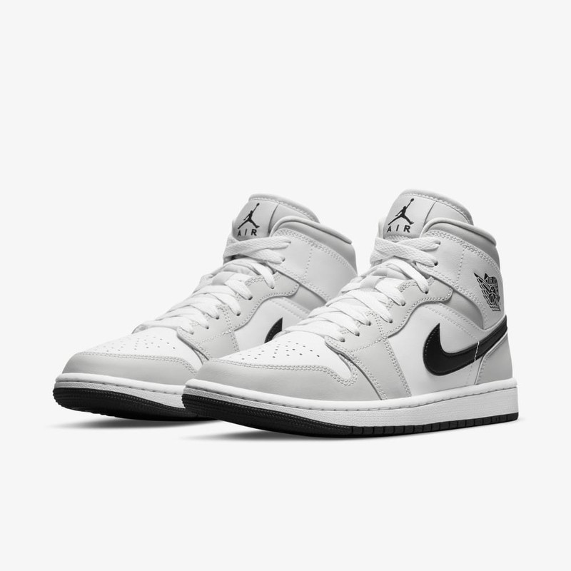 Air Jordan 1 Mid Light Smoke Grey | BQ6472-015