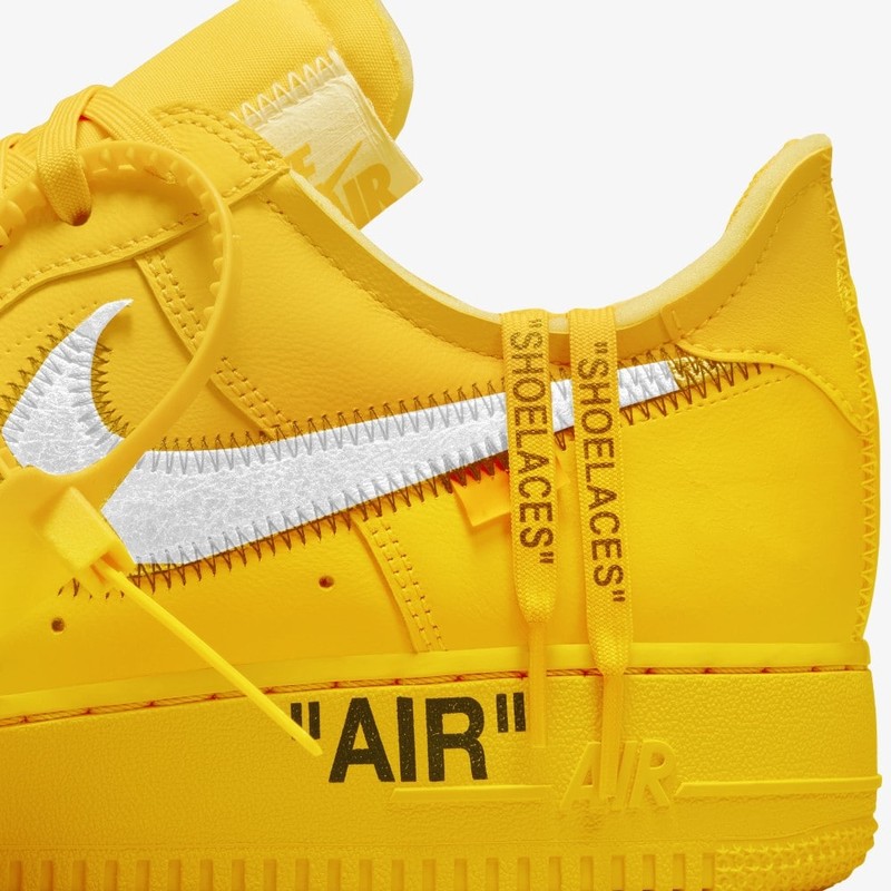 Off-White x Nike Air Force 1 University Gold | DD1876-700