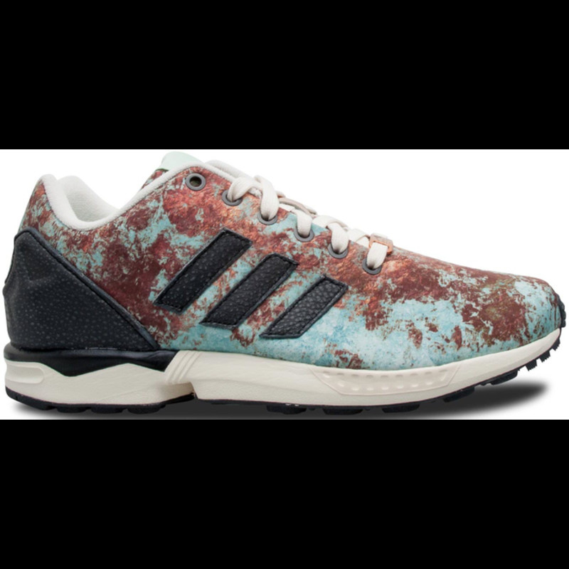 Adidas zx flux grau braun hot sale