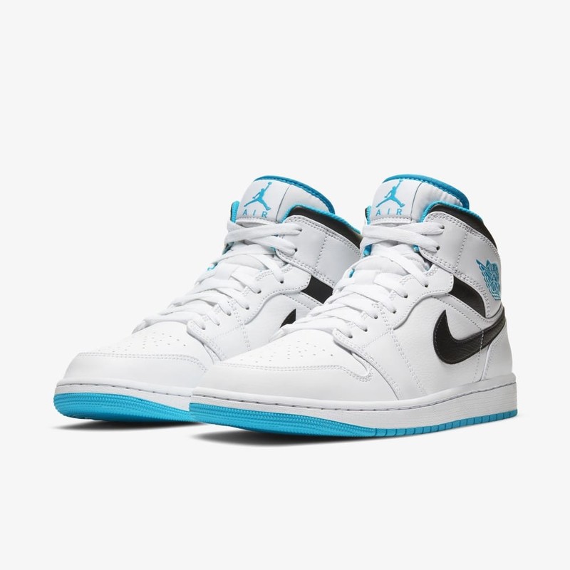 Air Jordan 1 Mid Laser Blue | 554724-141