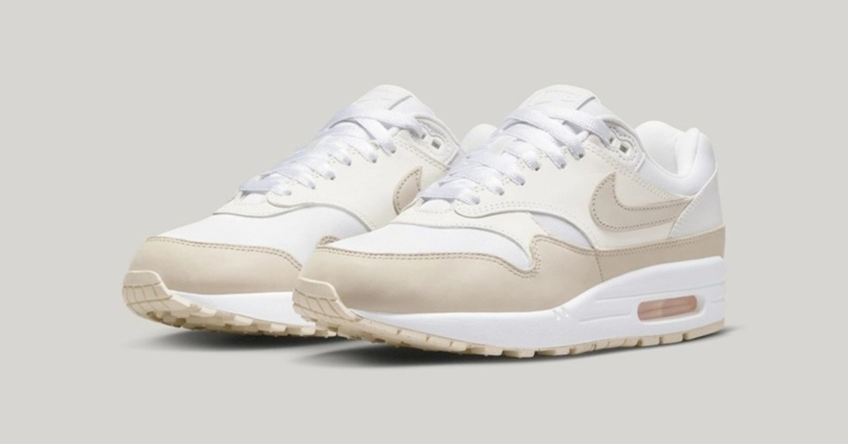 New Nike Air Max 1 in "Summit White/Sanddrift" Colour Combination Announced