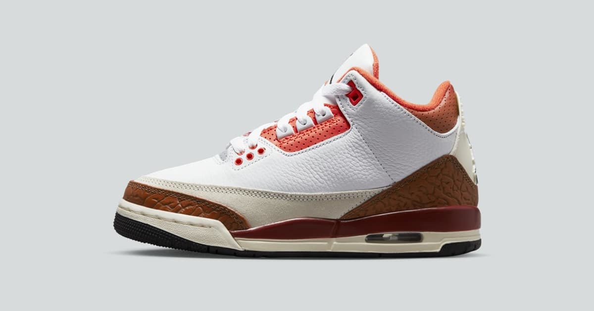 This Air Jordan 3 "Mars Stone" Is Only Released as a GS Version
