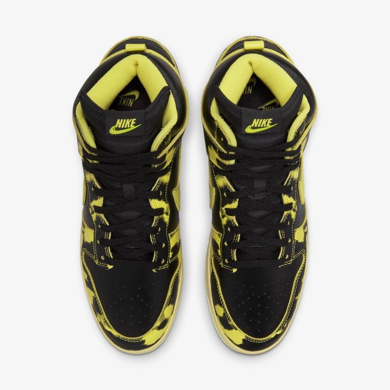 Nike Dunk High 1985 Yellow Acid Wash | DD9404-001