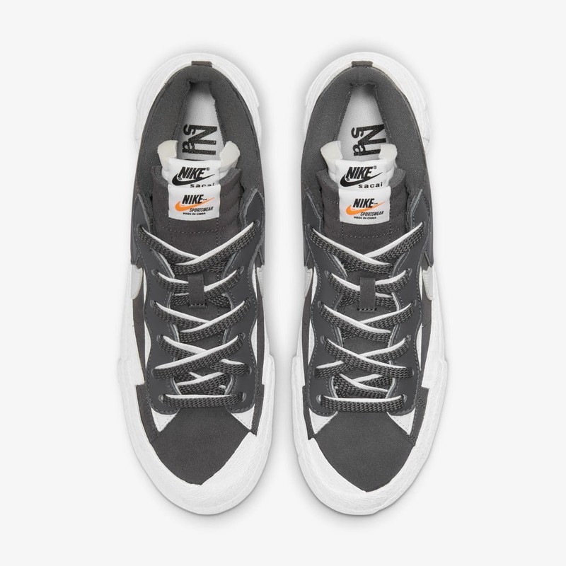 Sacai x Nike Blazer Low Iron Grey | DD1877-002