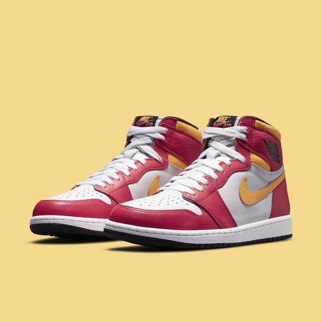 Offizielle Bilder vom Air Jordan 1 High OG „Light Fusion Red“