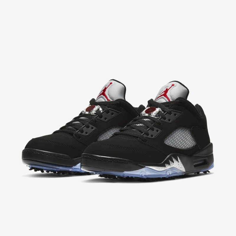 Air Jordan 5 Low G Black/Silver | CU4523-003