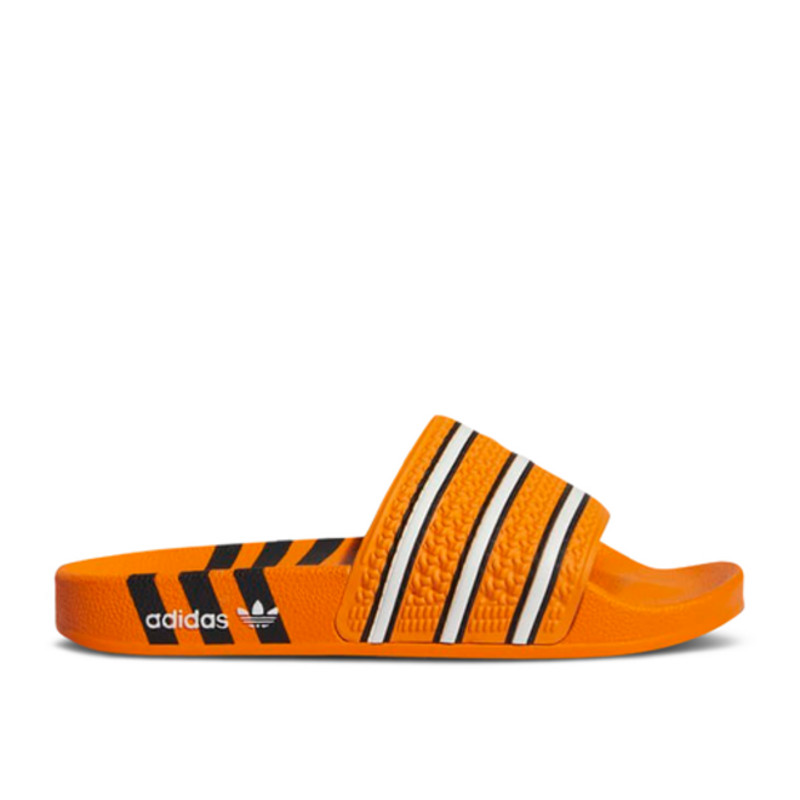 Neon orange adidas clearance slides