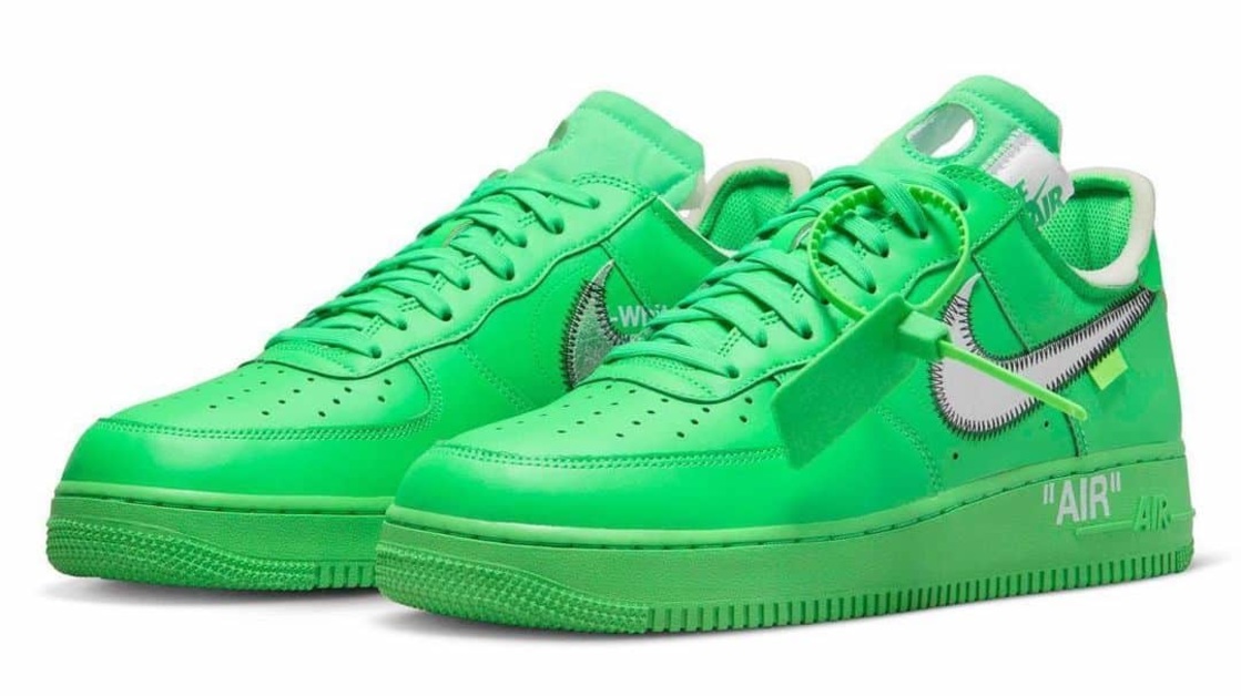 Wird der Off-White x Nike Air Force 1 „Green“ jetzt doch veröffentlicht?