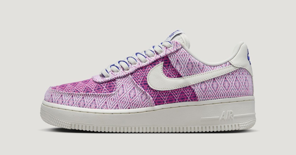 Official Images of the Nike Air Force 1 "Woven Together"