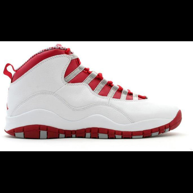 Jordan 10 red on sale steel