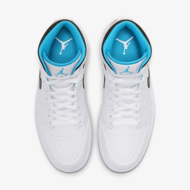 Air Jordan 1 Mid Laser Blue | 554724-141