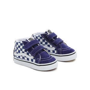 Vans Sk8 Mid V Color Theory Checkerboard Blueprint TD | VN0A5DXD84A