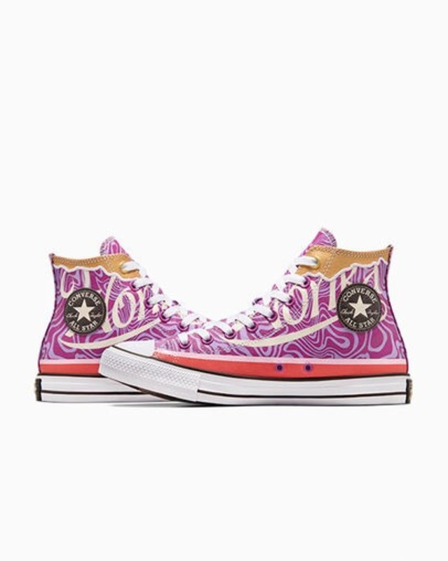 Wonka x Converse Cons Chuck Taylor All Star "Purple Swirl" | A08154C