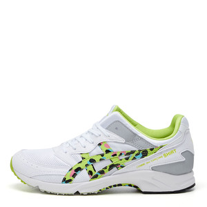 ASICS x CDG SHIRT  in White / Lime White | FH-K100-W21-2