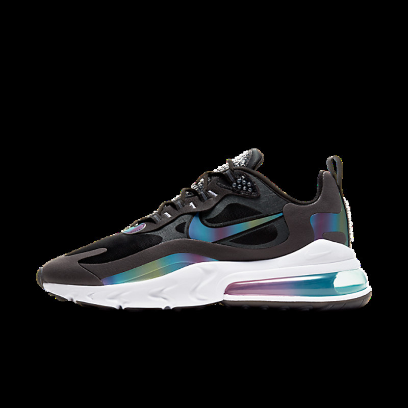 Air max 270 black best sale blue bubble