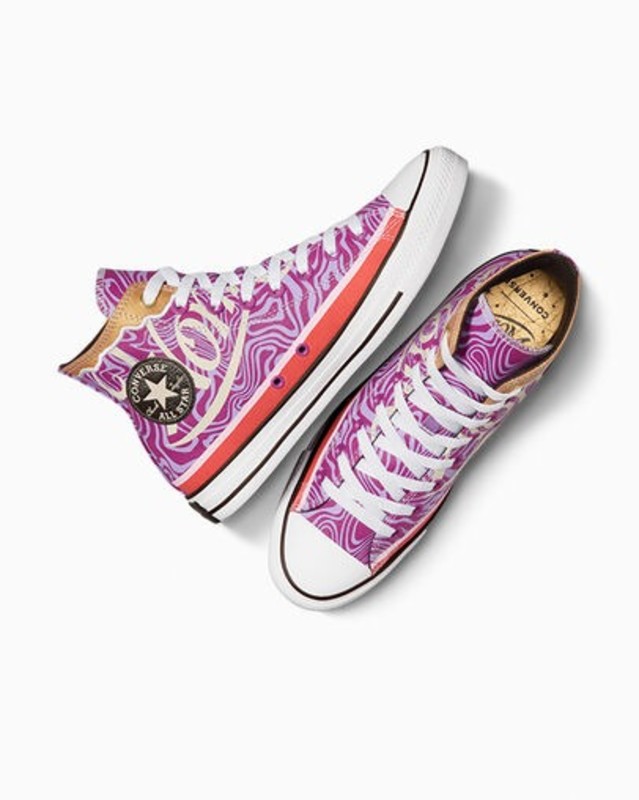 Wonka x Converse Chuck Taylor All Star "Purple Swirl" | A08154C