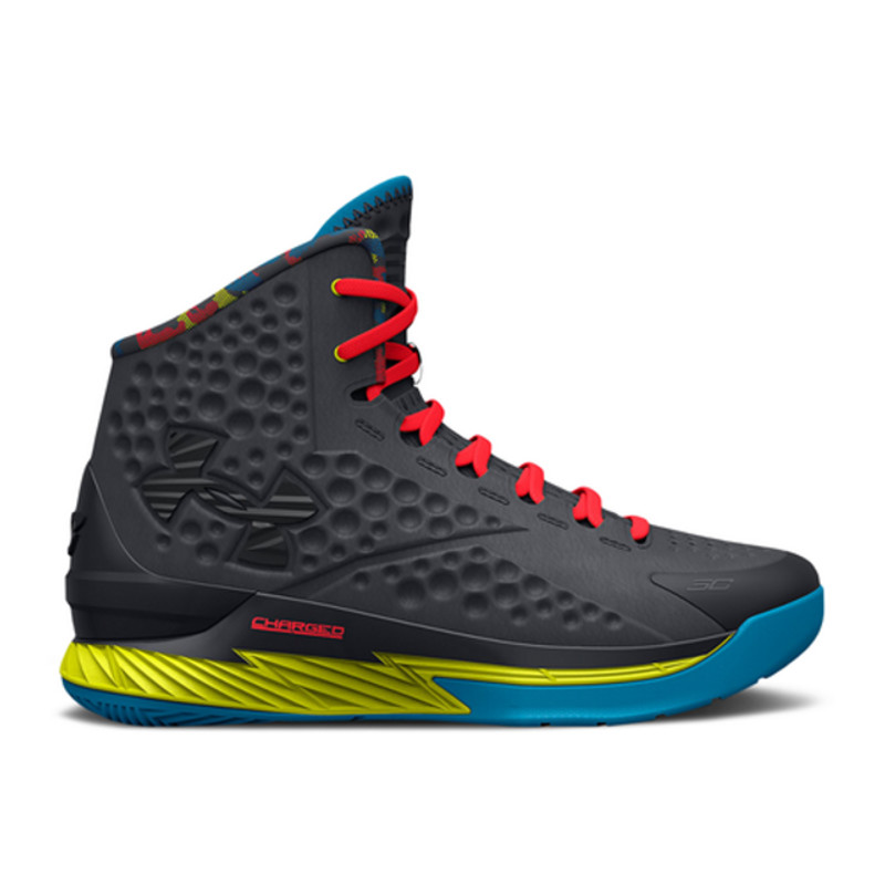 Under Armour Sour Patch Kids x Curry 1 Retro GS 'Pitch Grey' | 3026432-100