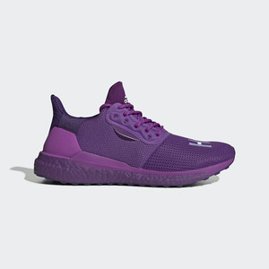 Pharrell Williams x adidas Solar Glide HU Rainbow Pack Purple | EG7770