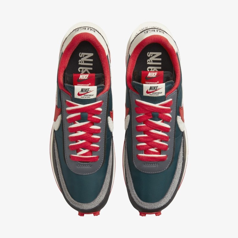 Undercover x Sacai x Nike LDWaffle University Red | DJ4877-300