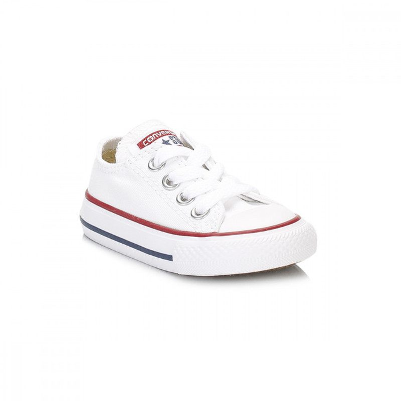 Converse Toddler White All Star Ox Trainers | 7J256 | Grailify
