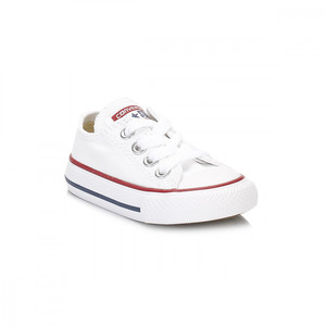 Converse Toddler White All Star Ox Trainers | 7J256