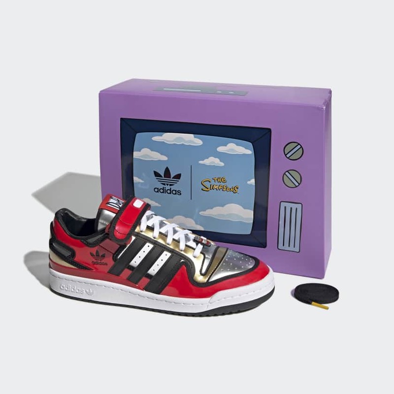 The Simpsons x adidas Forum Low Duff Beer | H05801