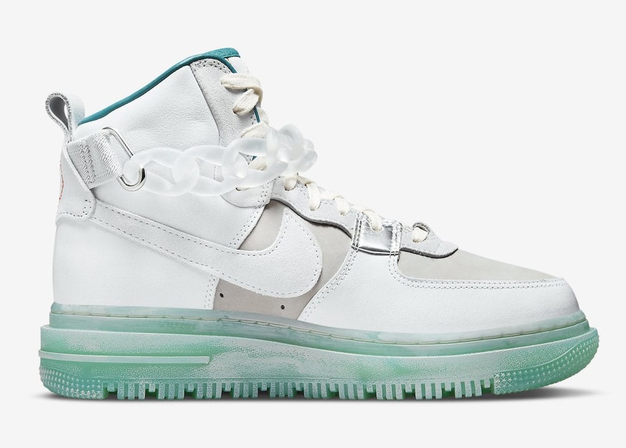 Icy Chains on the Nike Air Force 1 High Utility 2.0