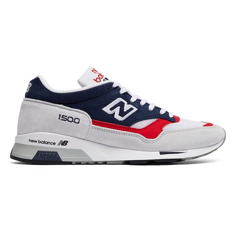 New Balance 1500 Navy/Red/White Made in UK | BBCLM1500GWR | Grailify