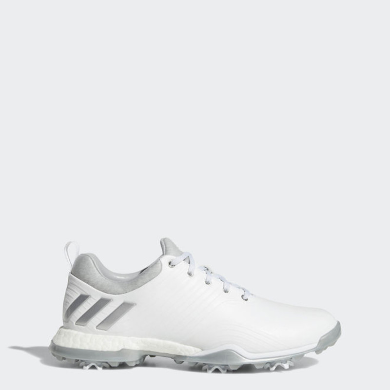 Adidas adipower 4orged outlet golf shoes onix/silver/white