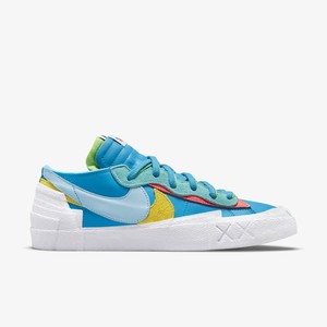 Kaws x Sacai x Nike Blazer Low Neptune Blue | DM7901-400