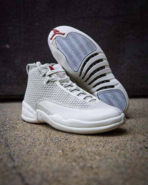 jordan 12 white and grey