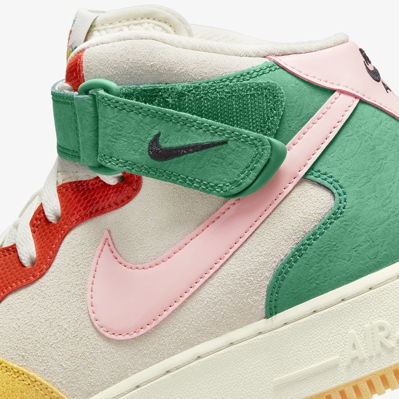 Nike Air Force 1 Mid Coconut Multicolor | DR0158-100