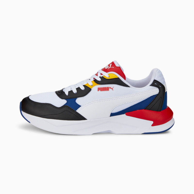 Puma X-Ray Club Jr 382658 01 Intense Red Puma White Gold | 384639-11