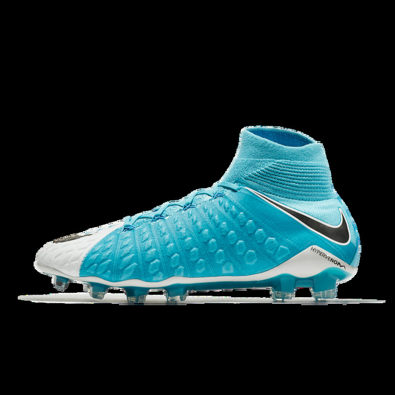 Nike hypervenom phantom 3 df fg blue and outlet white