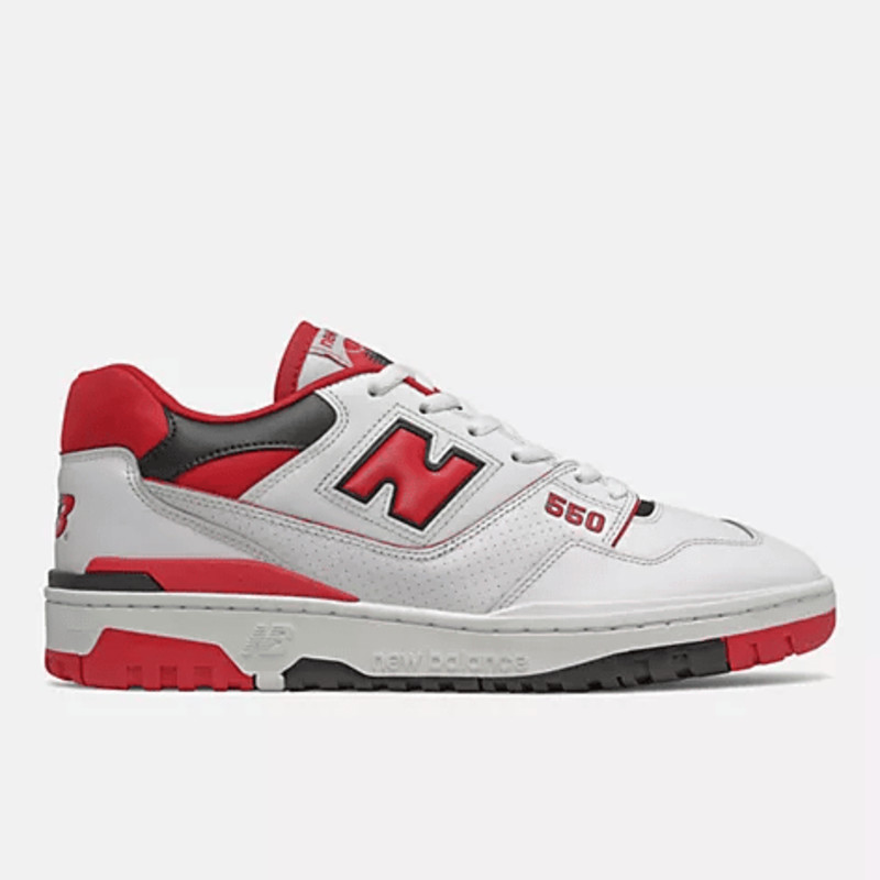 New Balance 550 White/Team Red | BB550SE1