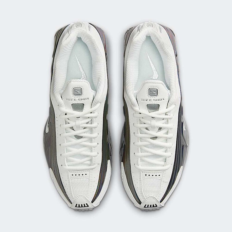 Nike Shox R4 "White Iridescent" | IB7703-100