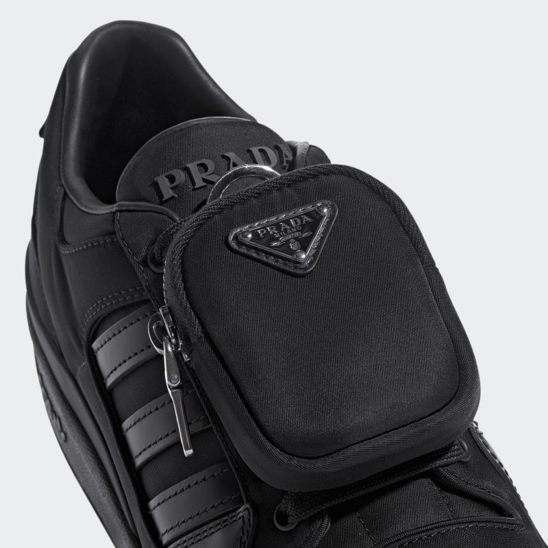 Prada Re-Nylon x adidas Forum Low Black | GY7043