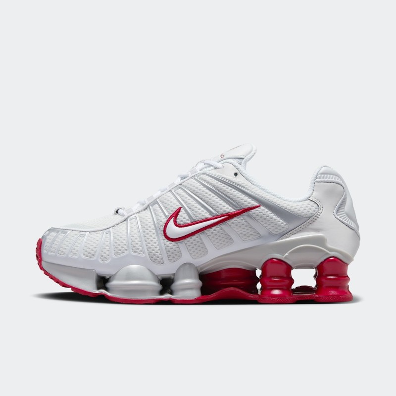 Nike Shox TL "White/Red" | FZ4344-001