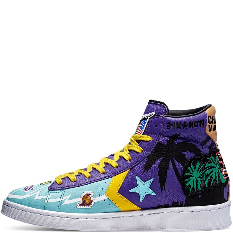 Chinatown Market x Converse Pro Leather High Lakers Championship Jacket | 171240C