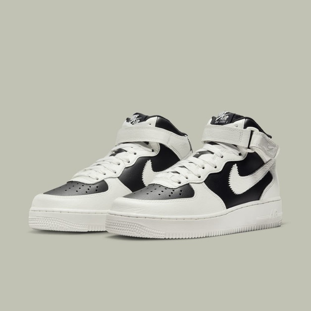 First Look: Nike Air Force 1 Mid "Reverse Panda"