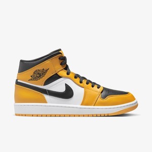 Air Jordan 1 Mid Flipped Yellow Toe | 554724-701