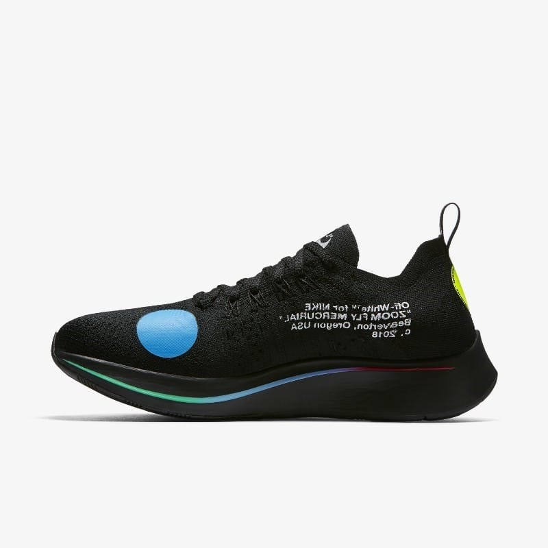 Off-White x Nike Zoom Fly Mercurial Flyknit Black | AO2115-001