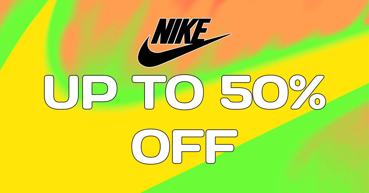 Nike Sale: Up to 50% discount