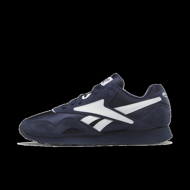 Reebok Classic Nylon Plus White & Black Shoes