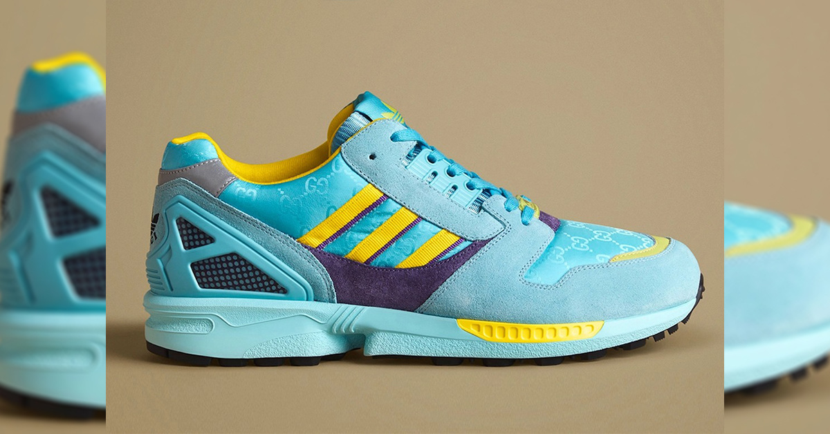 Gucci x adidas 2023: Jetzt ist auch die blaue Ikone dabei Gucci x adidas 2023: Jetzt ist auch die blaue Ikone dabei