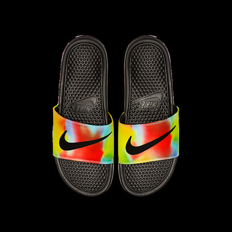 Tie dye cheap nike slides