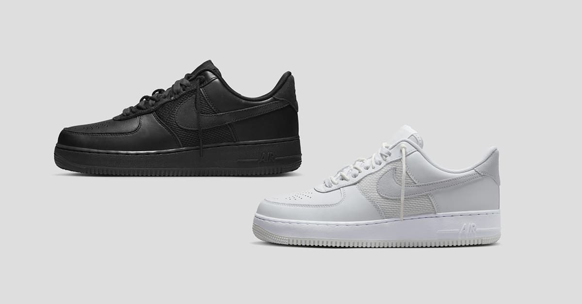 Slam Jam Drops the Nike Air Force 1 in White and Black