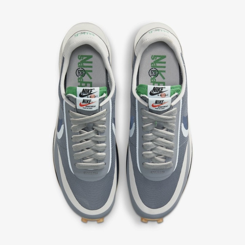 CLOT x Sacai x Nike LDWaffle Cool Grey | DH3114-001
