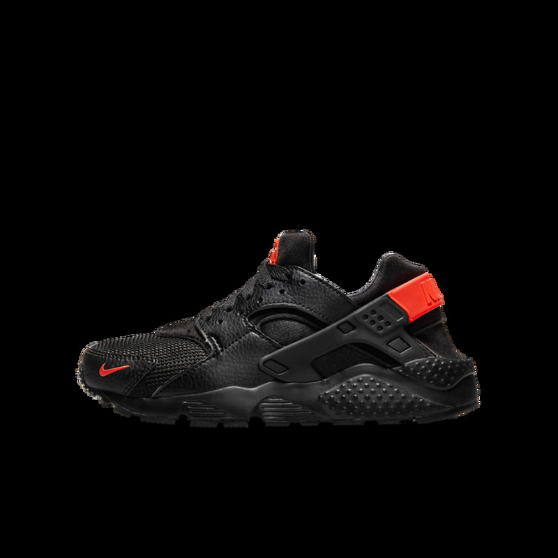 Huarache red sale and black